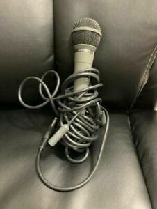 OPTIMUS VINTAGE DYNAMIC MICROPHONE MP 5000 NICE CONDITION WITH CORDS COLLECTIBLE MEMORABILIA