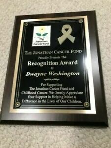 PEARL WASHINGTON CANCER FUND FOR CHILDREN RECOGNITION AWARD RARE SYRACUSE