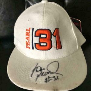 PEARL WASHINGTON HAND SIGNED #31 PEARL HAT RARE SYRACUSE ORANGE LEGEND