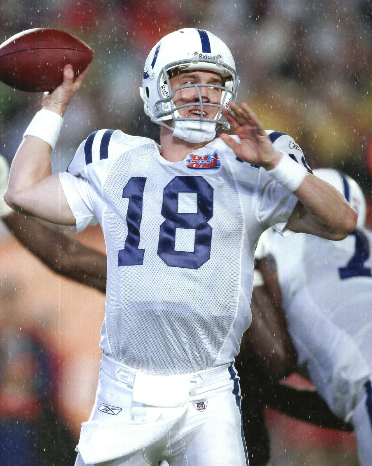 PEYTON MANNING UNSIGNED 8x10 COLOR PHOTOS AWESOME POSE HOF COLTS QB ...