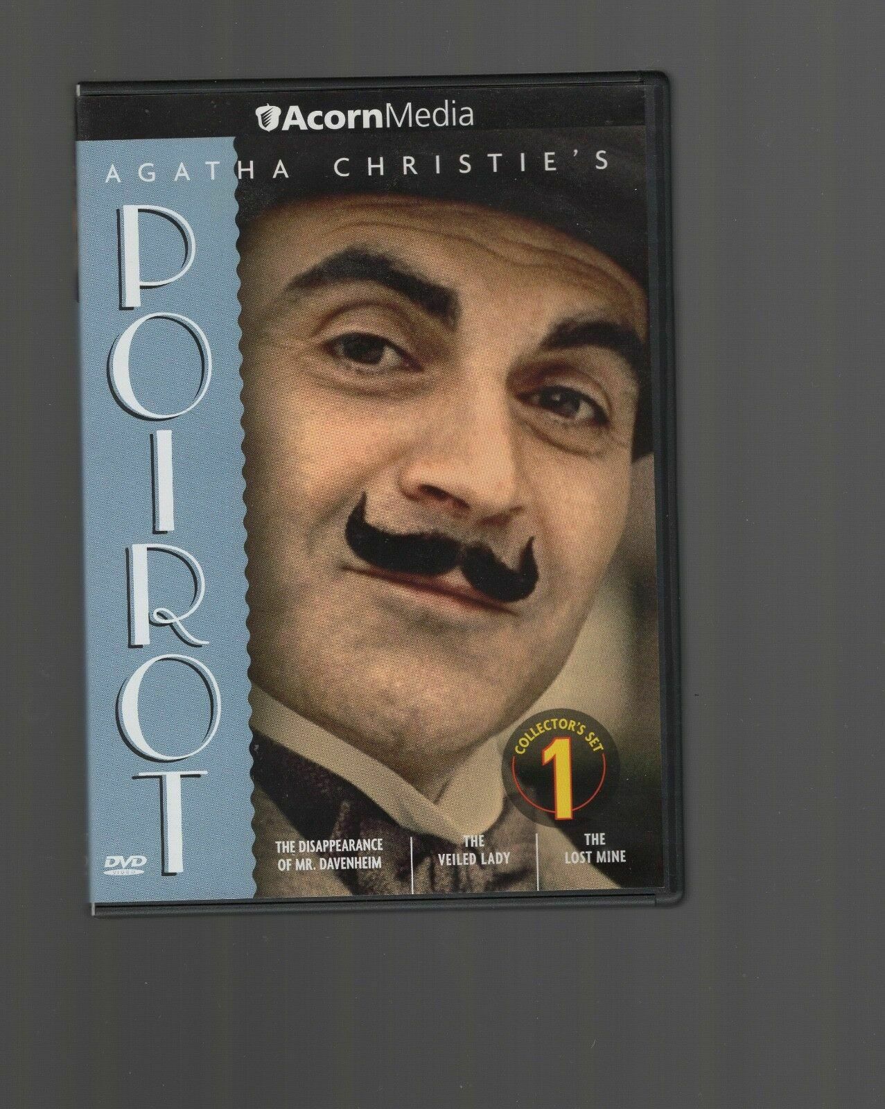 POIROT COLLECTOR'S SET 1 DVD AGATHA CHRISTIE GREAT CONDITION | Autographia