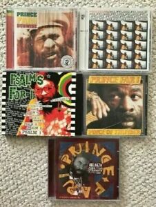 PRINCE FAR 1 LOT OF 5 CD’S DUBWISE+LONGLIFE+HEALTH AND STREGTH+PSALMS FOR 1 COLLECTIBLE MEMORABILIA