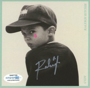 RALEIGH RITCHIE “ANDY” AUTOGRAPH SIGNED JACOB ANDERSON CD BOOKLET + CD B ACOA COLLECTIBLE MEMORABILIA
