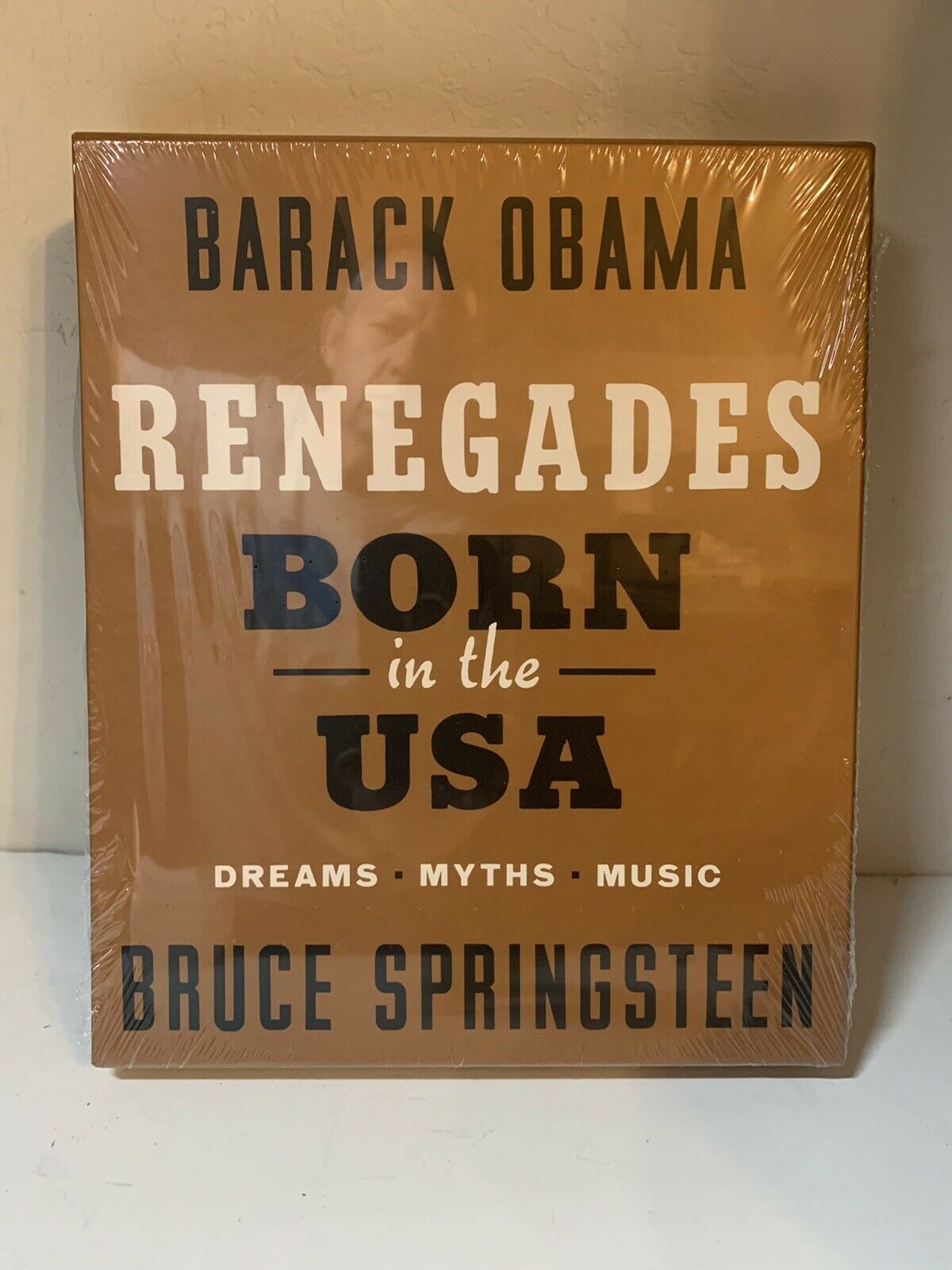 Renegades Born In The USA DELUXE EDITION Book Springsteen Obama NOT ...