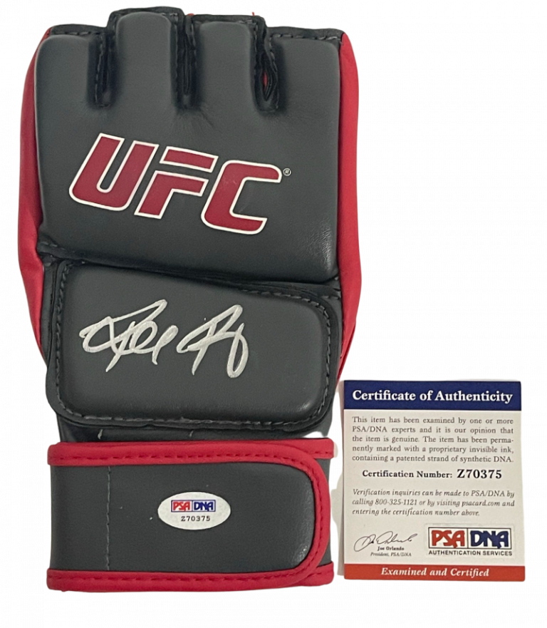 RONDA ROUSEY SIGNED UFC MMA OFFICIAL GLOVE PROOF AUTHENTIC AUTOGRAPH PSA COA I COLLECTIBLE MEMORABILIA