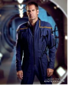 SCOTT BAKULA signed autographed 8x10 STAR TREK CAPTAIN JONATHAN ARCHER ...