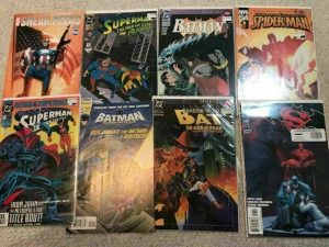 SPIDER-MAN+BATMAN AWESOME LOT OF 8 DC COMIC BOOKS AMAZING CONDITION COLLECTIBLE MEMORABILIA
