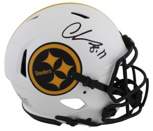 Pittsburgh Steelers #11 Chase Claypool Signed Flash Mini Helmet