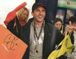 STEVE CARELL SIGNED 11X14 PHOTO THE OFFICE AUTHENTIC AUTOGRAPH BECKETT COA F COLLECTIBLE MEMORABILIA