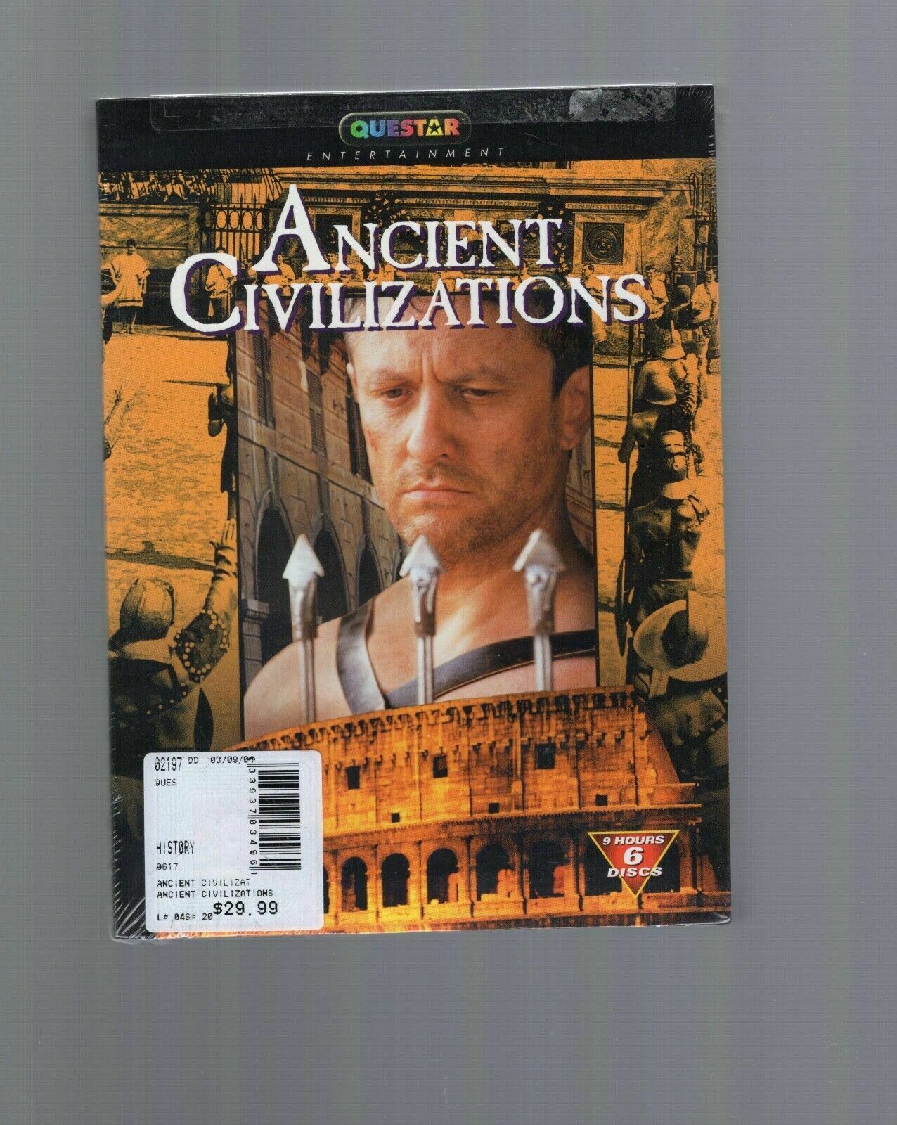 THE ANCIENT CIVILIZATIONS 6 DVD BOX SET SLIM PACK 2004 NEW IN ORIGINAL ...