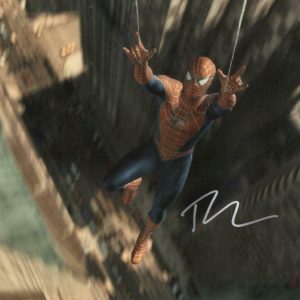 TOBEY MAGUIRE SIGNED 11X14 PHOTO SPIDER-MAN MARVEL AUTOGRAPH BECKETT LOA F