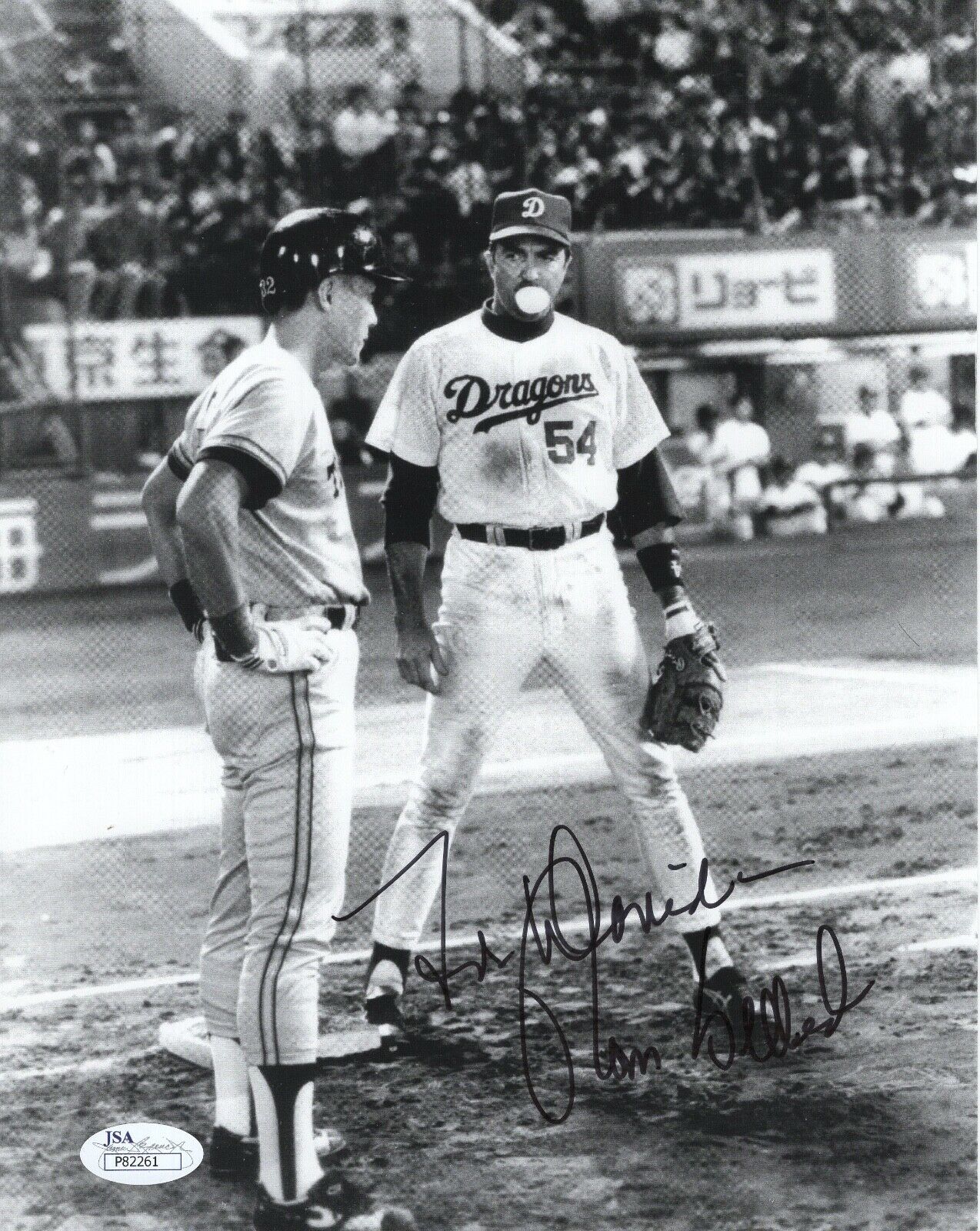 TOM SELLECK HAND SIGNED 8x10 PHOTO AWESOME MR. BASEBALL TO DAVID JSA ...