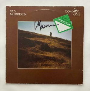 VAN MORRISON SIGNED AUTOGRAPH ALBUM VINYL RECORD – COMMON ONE, VERY RARE! JSA COLLECTIBLE MEMORABILIA