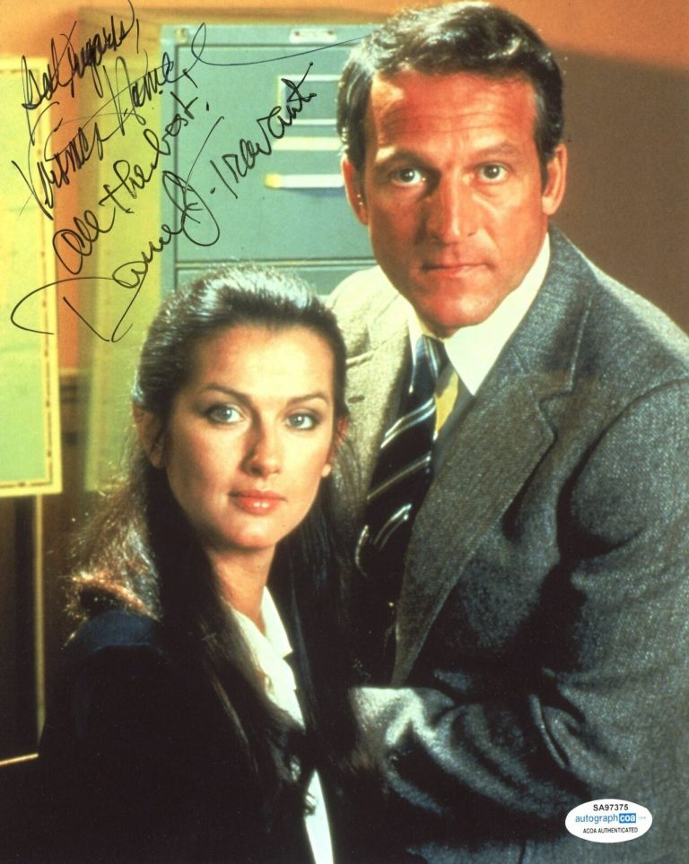 Veronica Hamel And Daniel J Travanti Signed Hill Street Blues 8x10 Photo 2 Acoa Autographia 5416