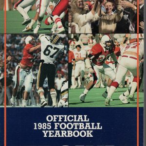 VIRGINIA CAVALIERS 1985 COLLEGE FOOTBALL MEDIA GUIDE VINTAGE+RARE