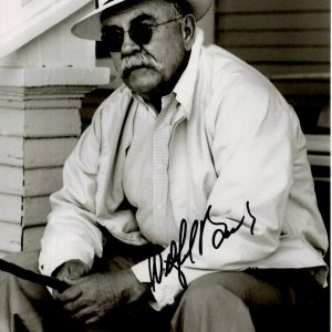 Wilford brimley signed autograph end online of the line will haney original press photo