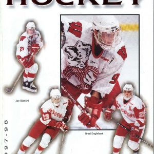WISCONSIN COLLEGE HOCKEY 1997-98 MEDIA GUIDE AMAZING CONDITION HARD TO FIND