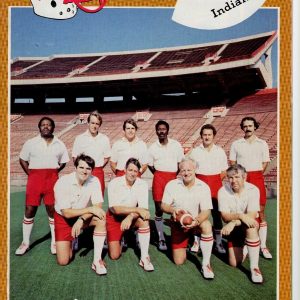 WISCONSIN VS INDIANA COLLEGE FOOTBALL GAME PROGRAM FROM 1979 AMAZING CONDITION