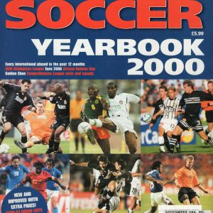 WORLD SOCCER YEARBOOK MAGAZINE FROM 2000 NO MAILING LABEL GREAT CONDITION