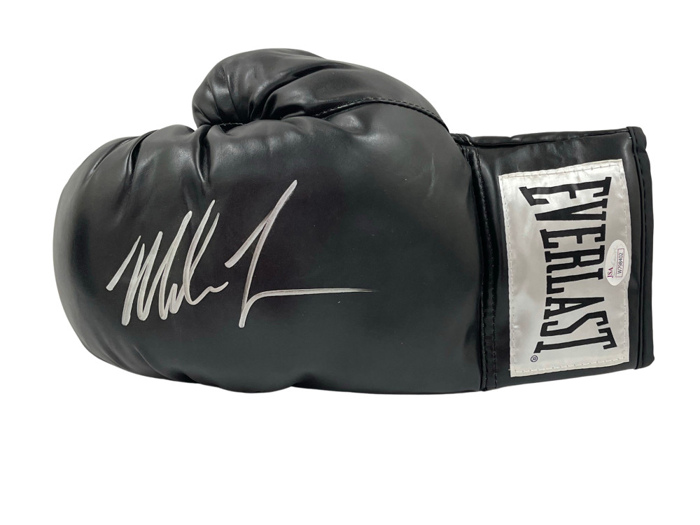 MIKE TYSON SIGNED EVERLAST BOXING GLOVE AUTHENTIC AUTOGRAPH JSA WITNESS COA 29
