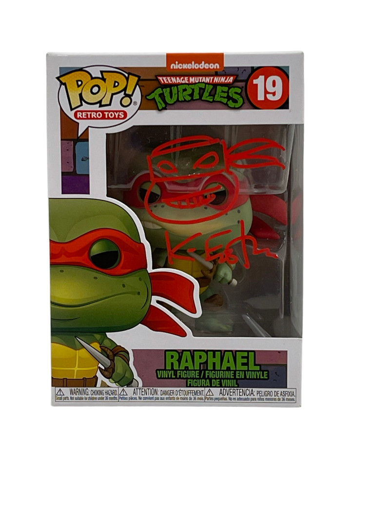 KEVIN EASTMAN TMNT SIGNED POP VINYL FIGURE RAPHAEL AUTOGRAPH PROOF BECKETT COA 5