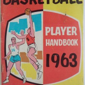 1963 BASKETBALL PLAYER HANDBOOK RULES GREAT SHAPE VINTAGE