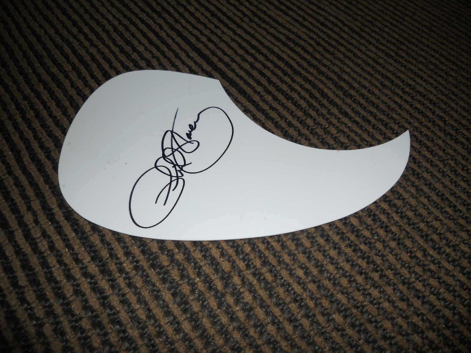 Phil Stacey Autographed Signed Country Music Guitar Pickguard PSA Guaranteed