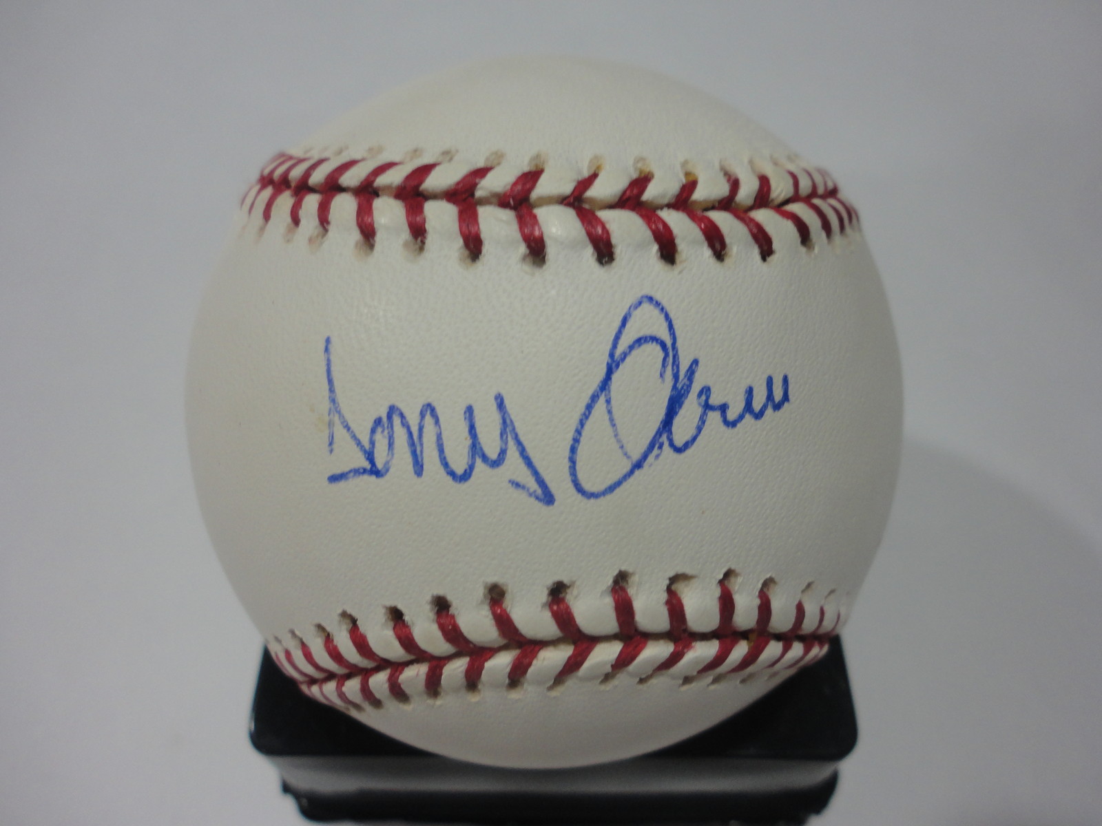 TONY ABREU DODGERS/GIANTS SIGNED AUTOGRAPHED MAJOR LEAGUE BASEBALL W/COA