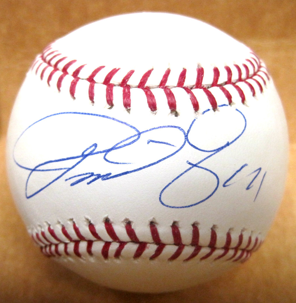 MARTIN PRADO NEW YORK YANKEES SIGNED AUTOGRAPHED O.M.L BASEBALL W/COA