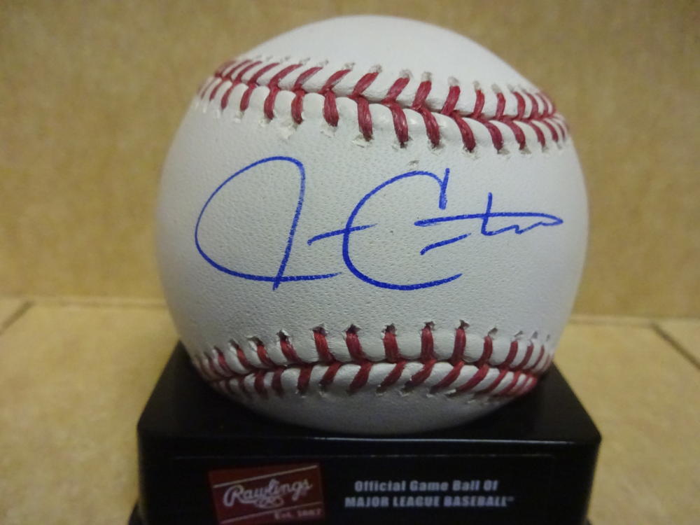 JASON CASTRO HOUSTON ASTROS SIGNED M.L. BASEBALL W/COA