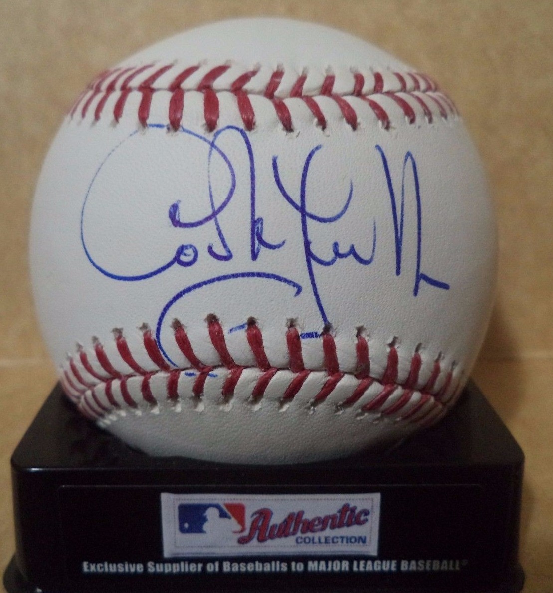 CARLOS GUILLEN TIGERS/MARINERS SIGNED AUTOGRAPHED ROMLB M.L. BASEBALL W/COA