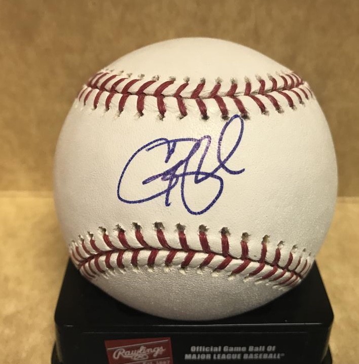 CASEY BLAKE INDIANS/DODGERS/ORIOLES/TWINS SIGNED M.L. BASEBALL W/COA