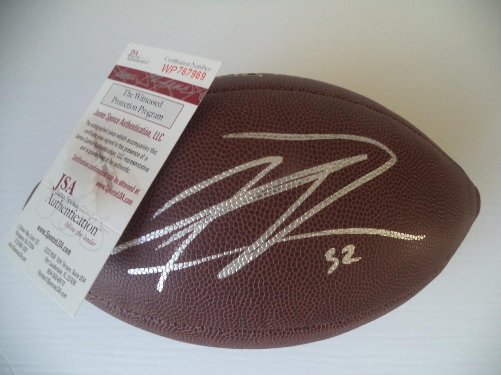 KENYAN DRAKE MIAMI DOLPHINS SIGNED AUTOGRAPH WILSON NFL FOOTBALL JSA