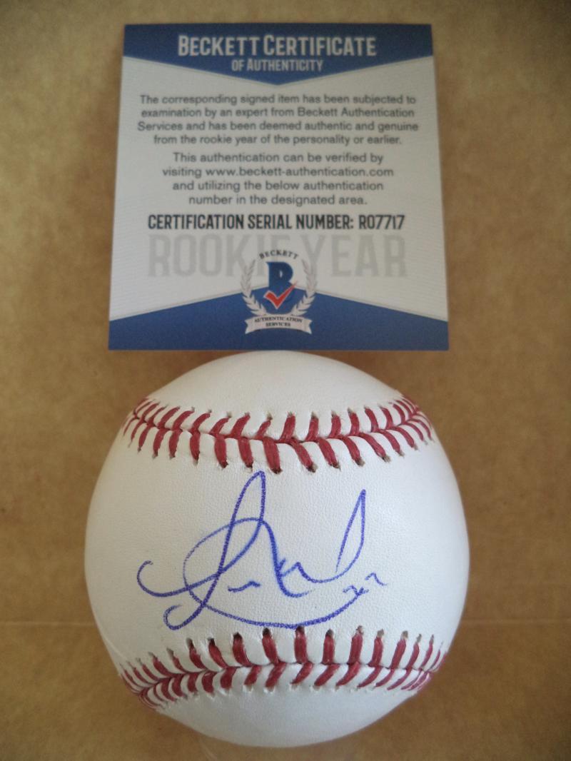 JORGE ALFARO PHILADELPHIA PHILLIES ROOKIE YEAR SIGNED ML BASEBALL BECKETT R07717