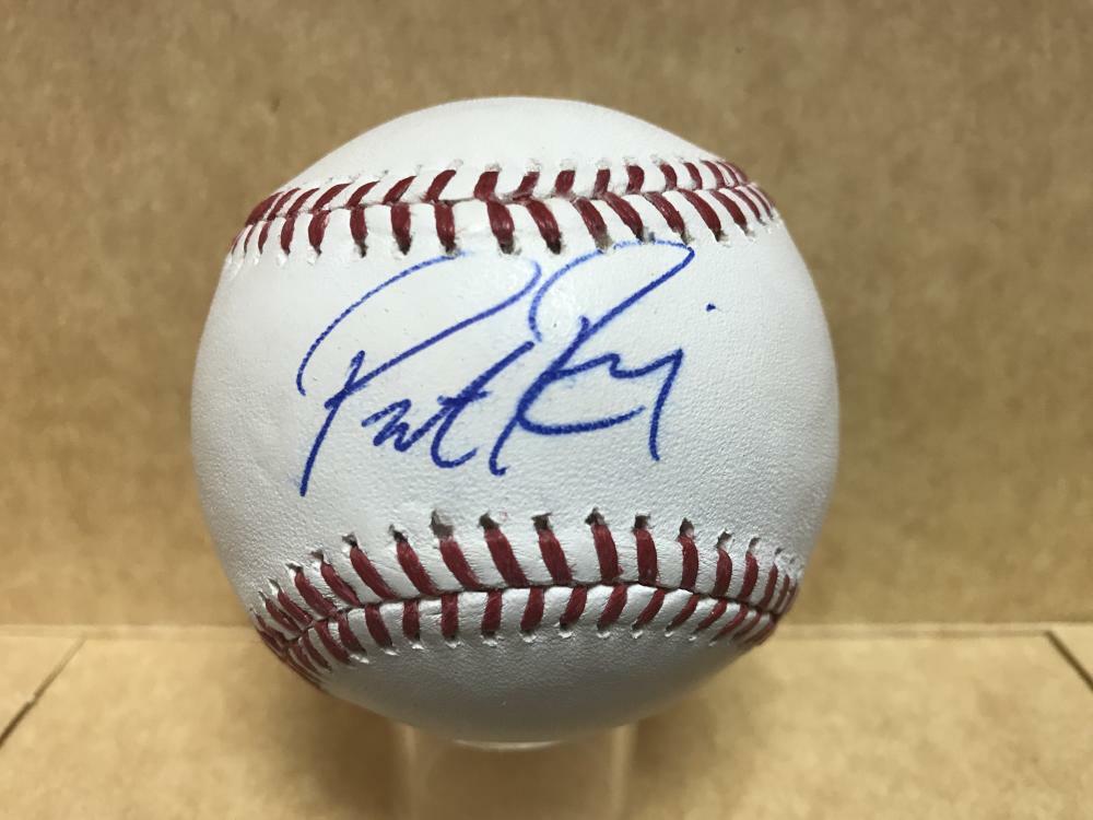 PETE RUIZ BOSTON RED SOX SIGNED AUTOGRAPHED M.L. BASEBALL W/ COA