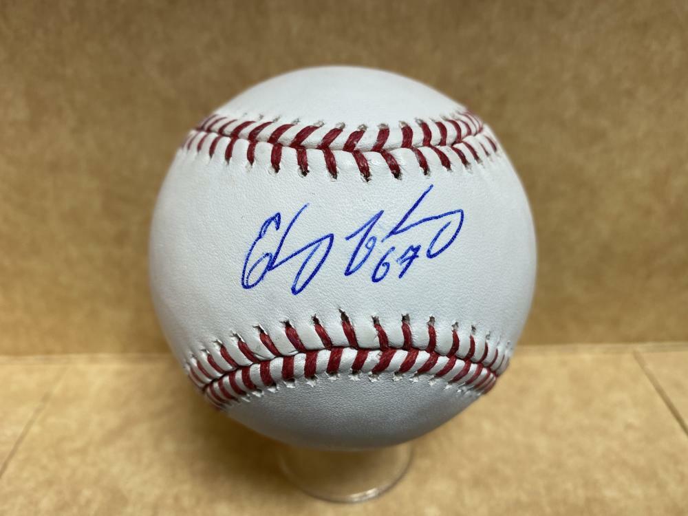 ELIEZER ALVAREZ PHILADELPHIA PHILLIES SIGNED AUTOGRAPHED M.L. BASEBALL W/ COA