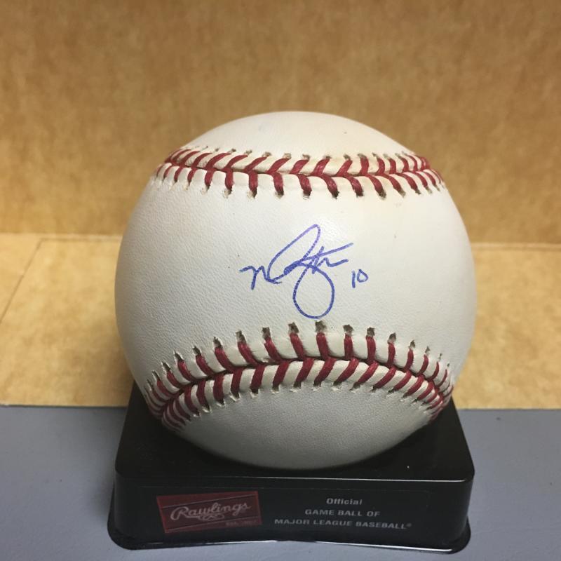 MIKE HAMPTON ASTROS/METS/ROCKIES M.L. SIGNED BASEBALL W/COA