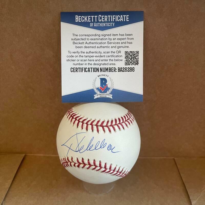 JIMY WILLIAMS ST. LOUIS CARDINALS SIGNED AUTO M.L. BASEBALL BAS BA26286