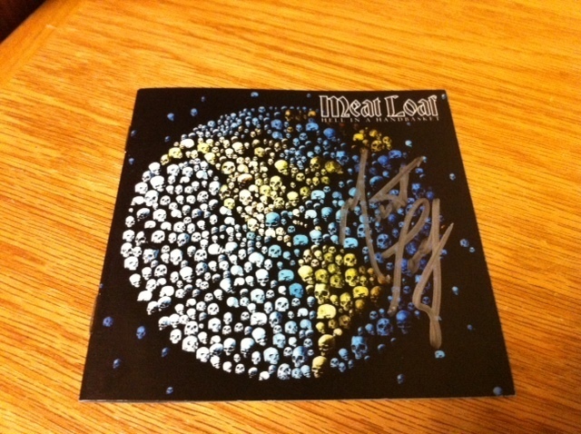 Meatloaf Hell In A Handbasket Signed Autographed CD PSA Guaranteed