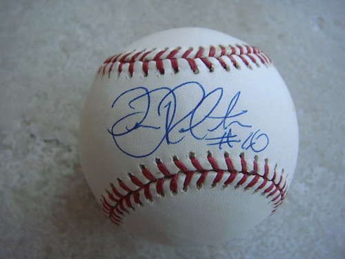 JERIOME ROBERTSON DECEASED HOUSTON ASTROS SIGNED OFFICIAL ML BALL W/COA