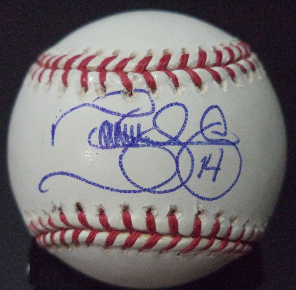 TERRENCE LONG A'S ROYALS SIGNED AUTOGRAPHED ROMLB BASEBALL W/COA