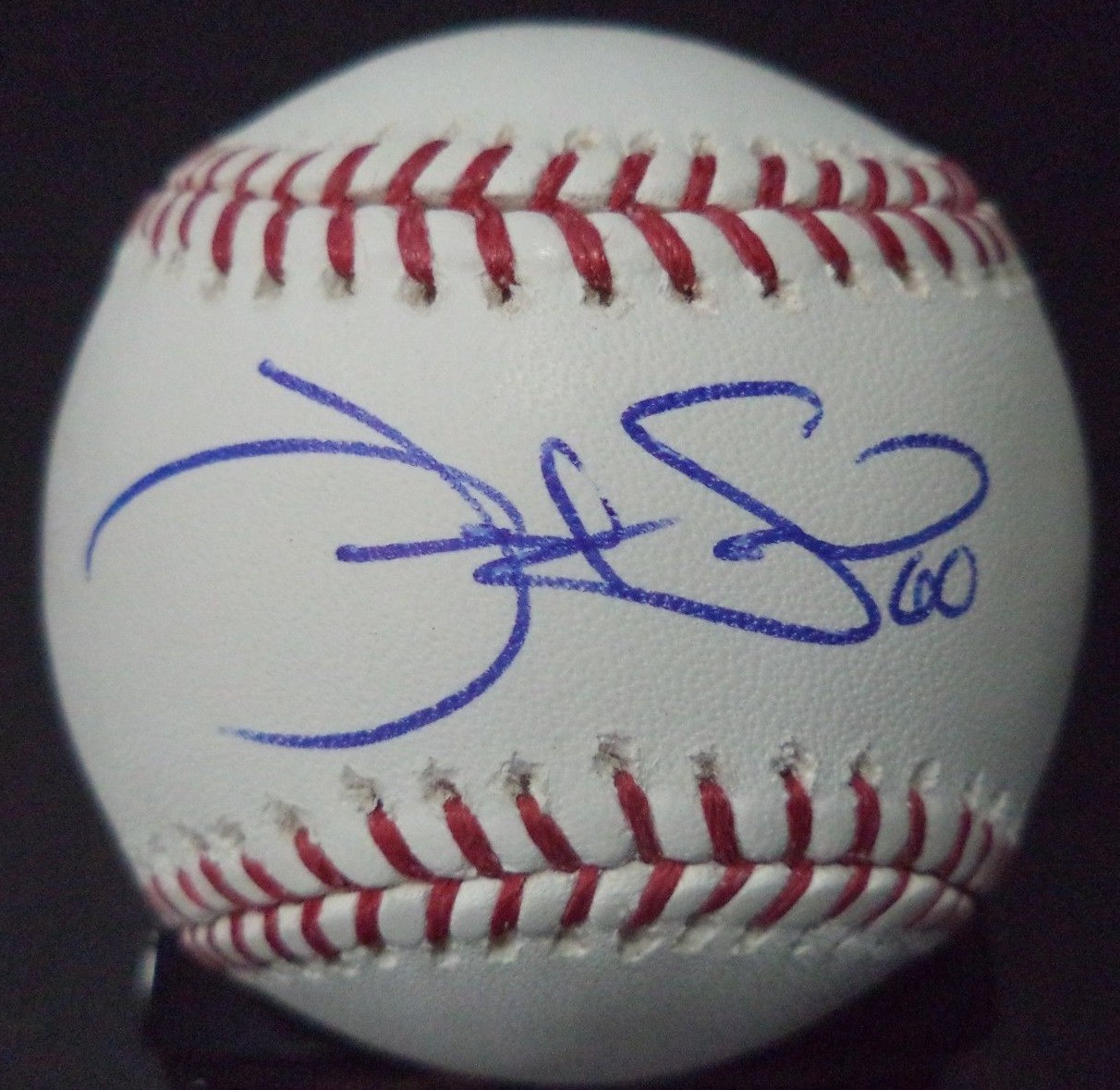 FORREST SNOW OAKLAND A'S SIGNED AUTOGRAPHED ROMLB BASEBALL W/COA