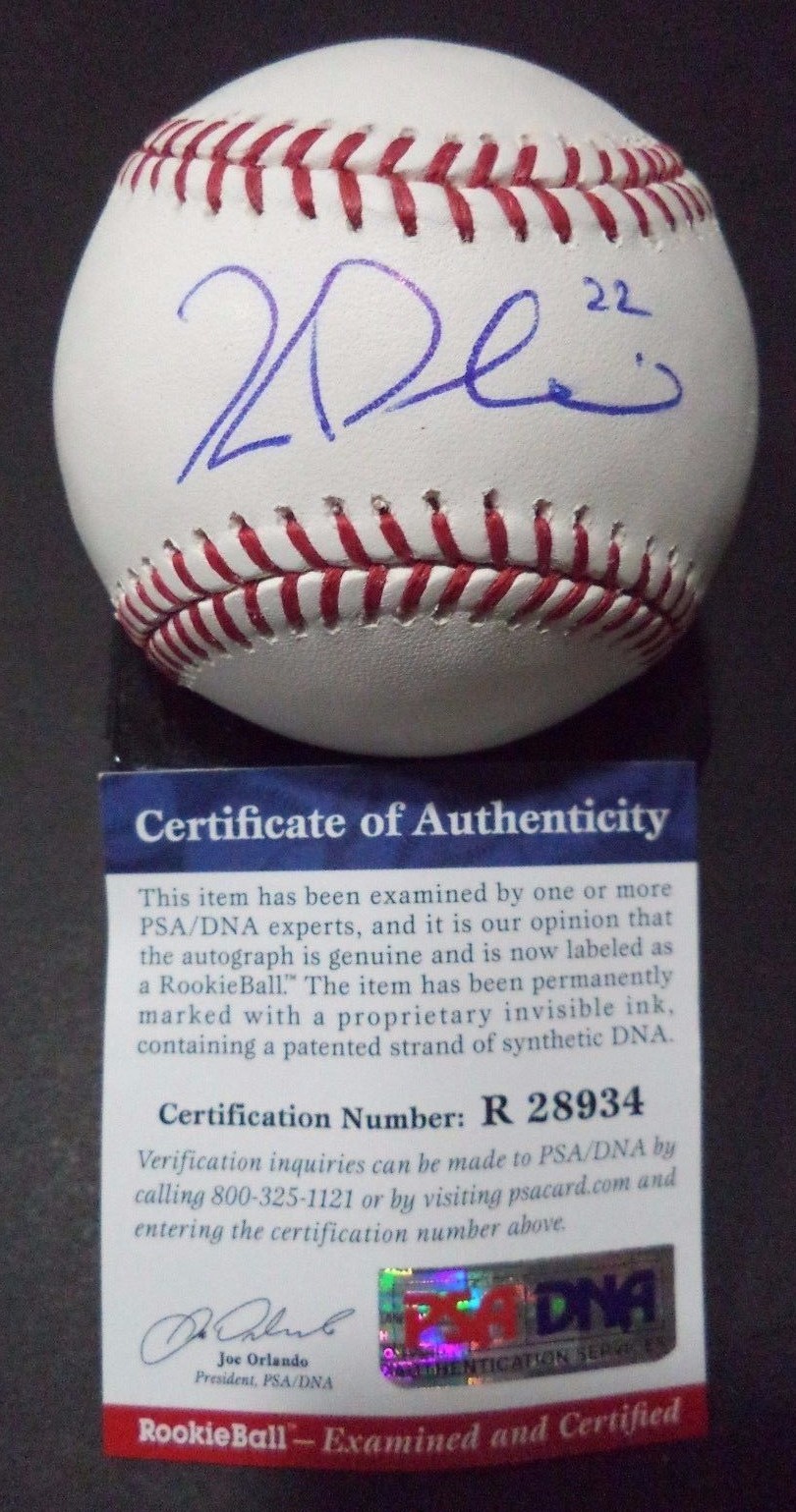 KEVIN PLAWECKI NY METS SIGNED ROMLB BASEBALL ROOKIE GRAPH PSA/DNA COA #R28934