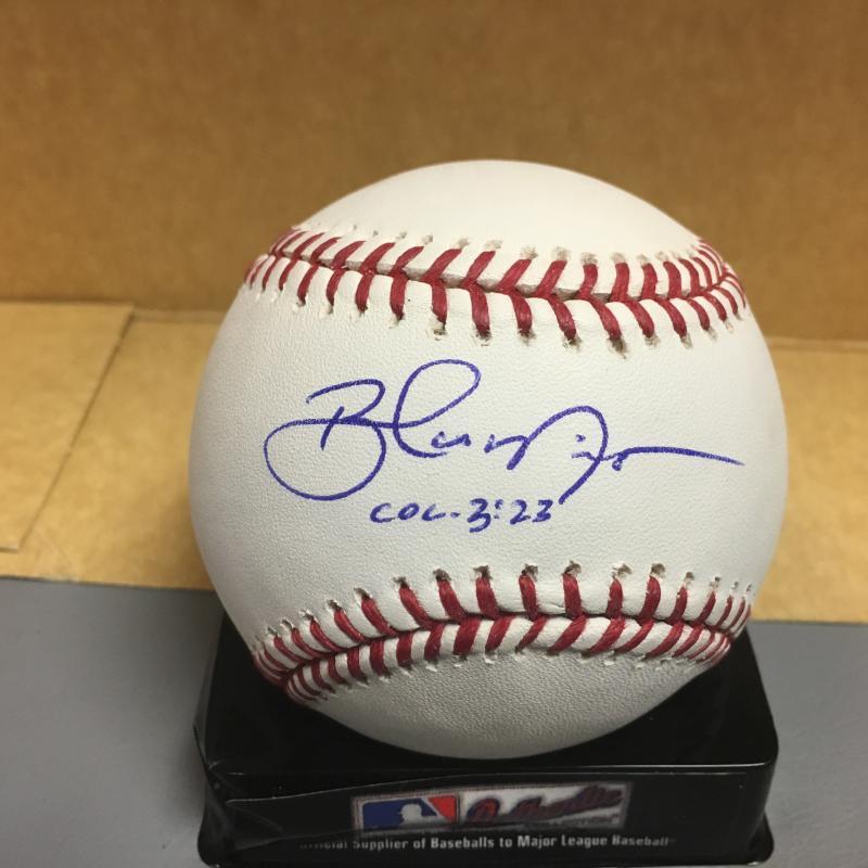 BLAS MINOR PIRATES/METS M.L. SIGNED BASEBALL W/COA