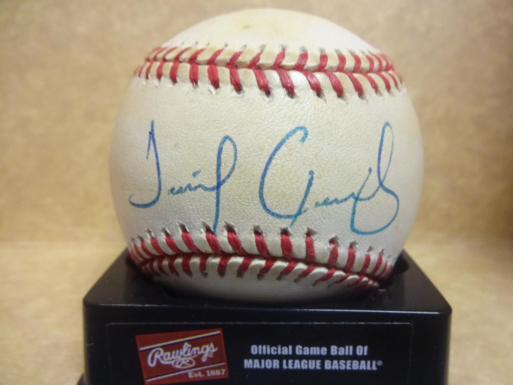 DANIEL GARIBAY MEXICO CHICAGO CUBS RARE SIGNED M.L BASEBALL W/COA