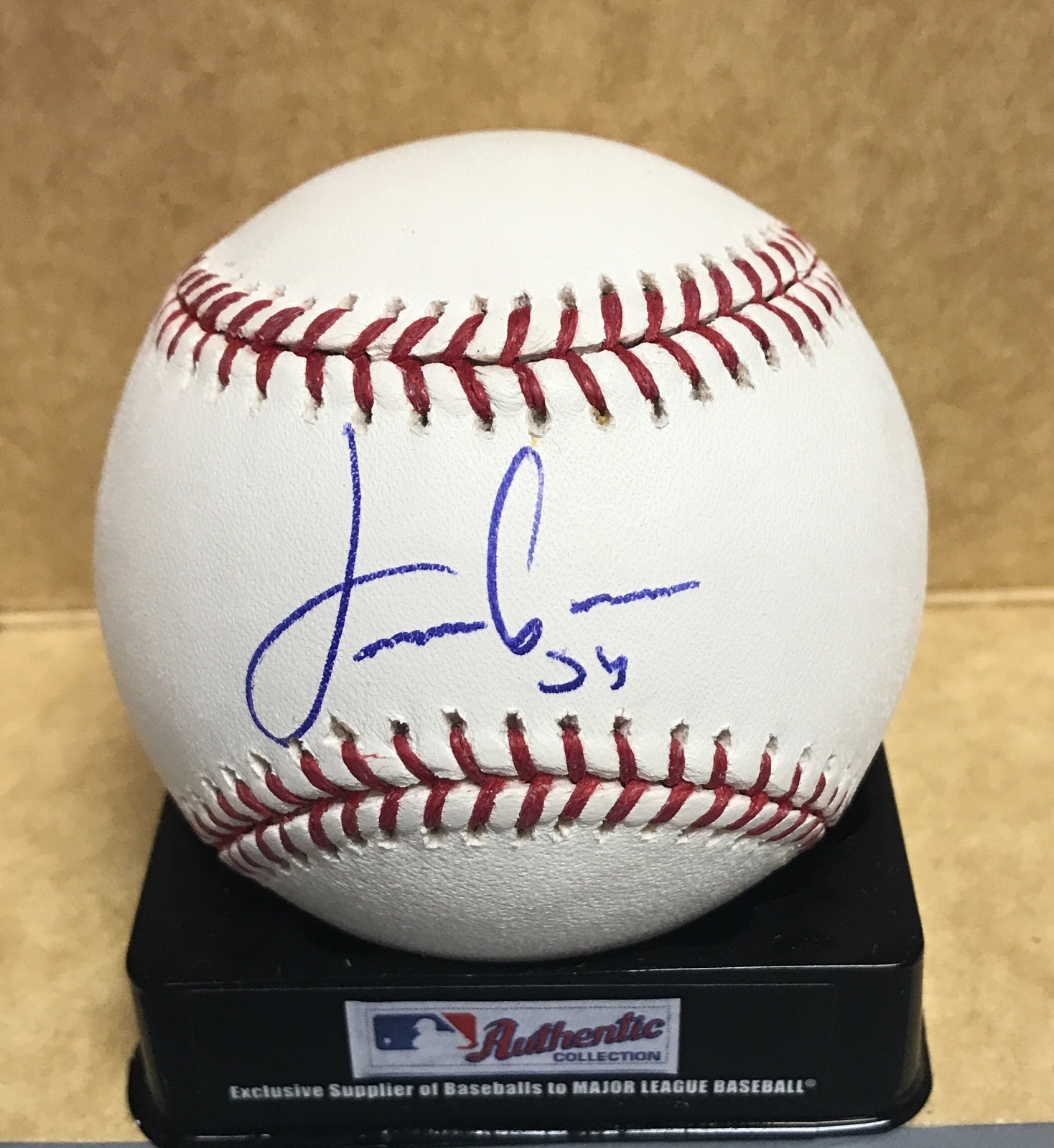 JAIME GARCIA NEW YORK YANKEES SIGNED BASEBALL W/COA