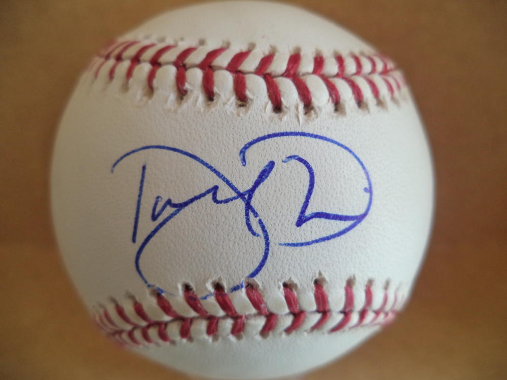 DARREN OLIVER CARDINALS/METS/ROCKIES/RED SOX SIGNED AUTO M.L. BASEBALL W/COA