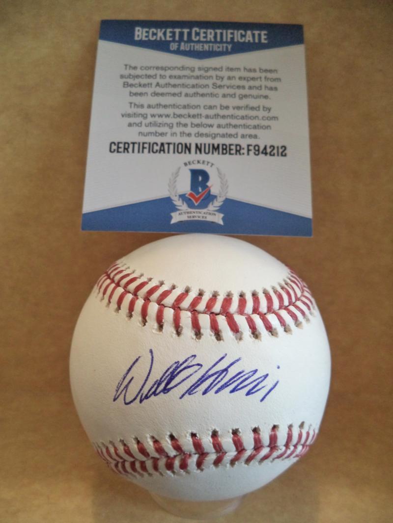 WILLIE HARRIS CHICAGO WHITE SOX SIGNED AUTOGRAPH M.L. BASEBALL BECKETT F94212