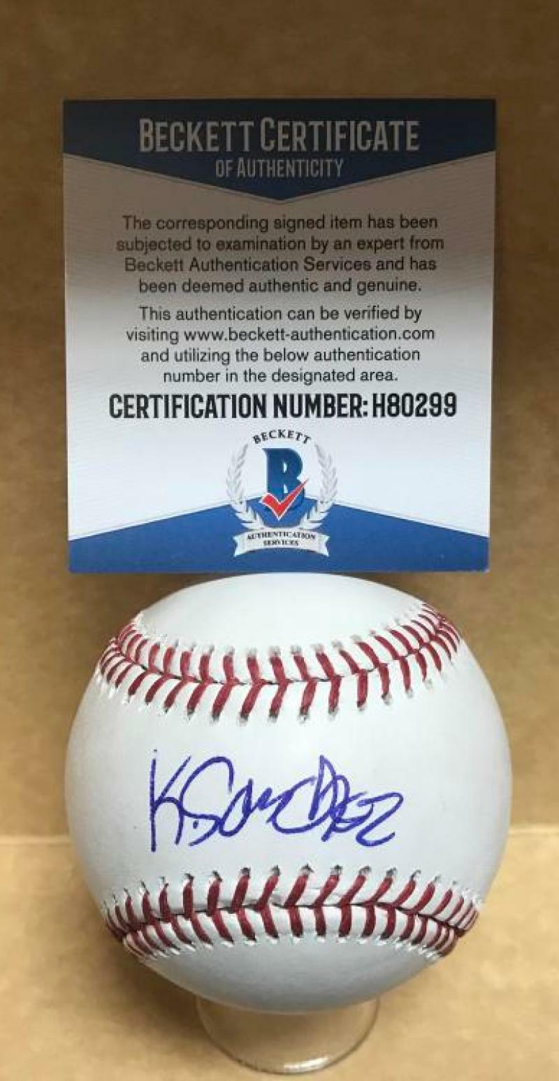 LOLO SANCHEZ PITTSBURGH PIRATES SIGNED AUTOGRAPHED M.L. BASEBALL BECKETT H80299