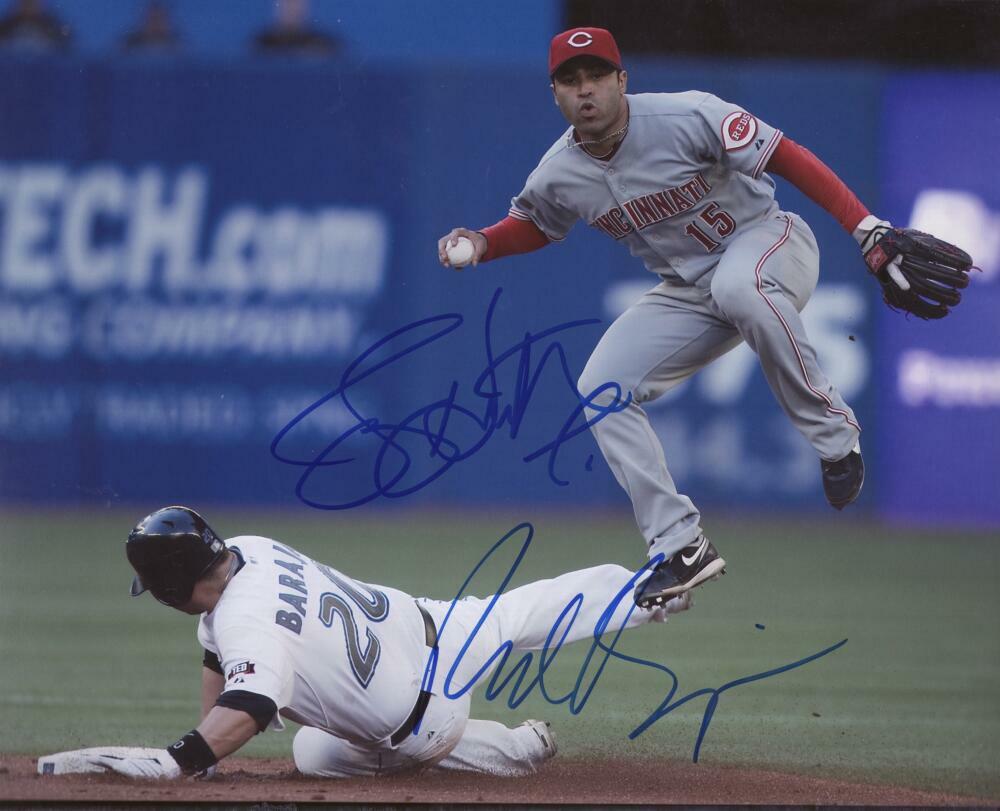 SCOTT HAIRSTON ROD BARAJAS CHICAGO WHITE SOX SIGNED 8X10 PHOTO W/ COA